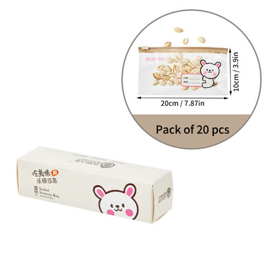 Läbipaistev liuglukk Värskelt säiliv kott Köögiorganisaatorid Korduvkasutatav külmkapp Suletud toidukott Paksendatud köögi lukuga kotid