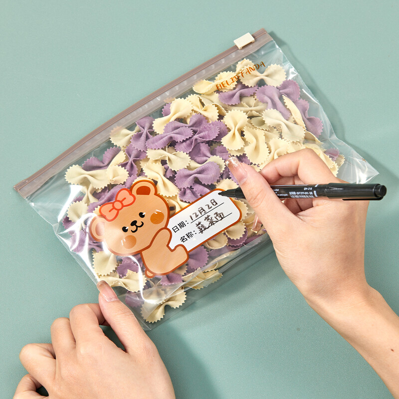 Läbipaistev liuglukk Värskelt säiliv kott Köögiorganisaatorid Korduvkasutatav külmkapp Suletud toidukott Paksendatud köögi lukuga kotid