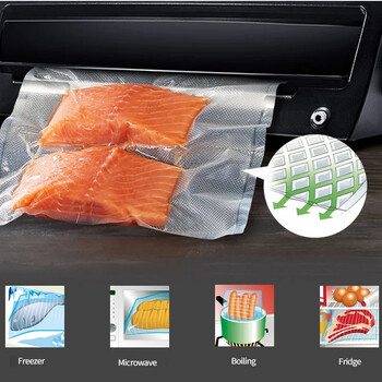 Vacuum Sealer Bags 15/20/25/28/30cm*500cm for Food Saver Sealing Machine Plastic Storage Vacuum Bags Kitchen Packer