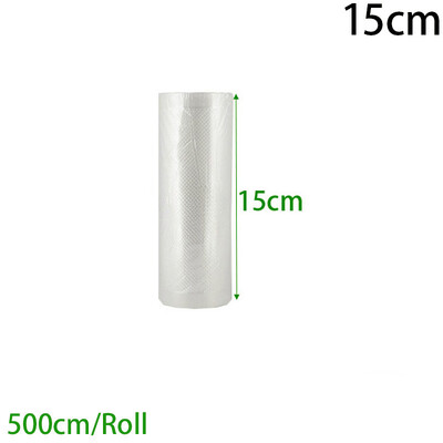 Vaakumtihenduskotid 15/20/25/28/30 cm * 500 cm toidu säästva tihendusmasina jaoks plastikust ladustamiseks mõeldud vaakumkottide köögipakendaja jaoks