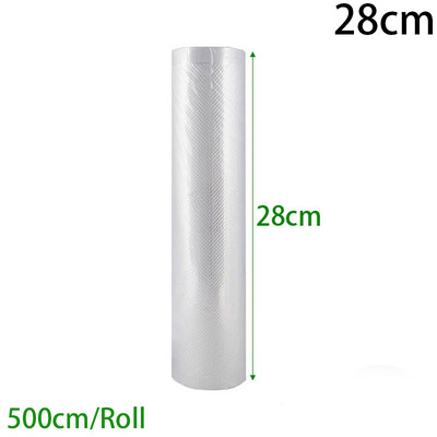 Vaakumtihenduskotid 15/20/25/28/30 cm * 500 cm toidu säästva tihendusmasina jaoks plastikust ladustamiseks mõeldud vaakumkottide köögipakendaja jaoks