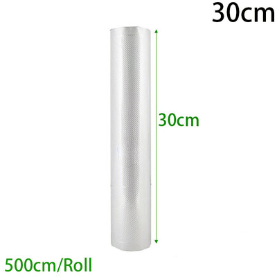 Vaakumtihenduskotid 15/20/25/28/30 cm * 500 cm toidu säästva tihendusmasina jaoks plastikust ladustamiseks mõeldud vaakumkottide köögipakendaja jaoks