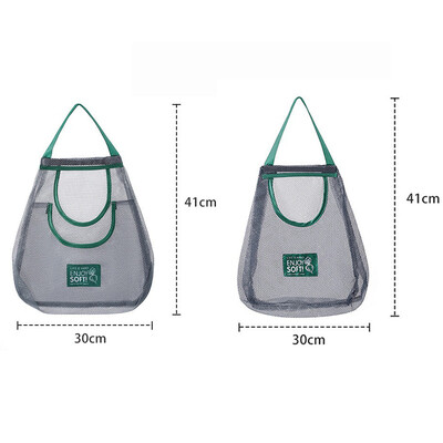 1-3 tk Köögikott Rippuvad toidukotid Säilituskott Küüslauk Kaasaskantav puu- ja juurviljade võrkkott Sibulakorraldajate organisatsioon