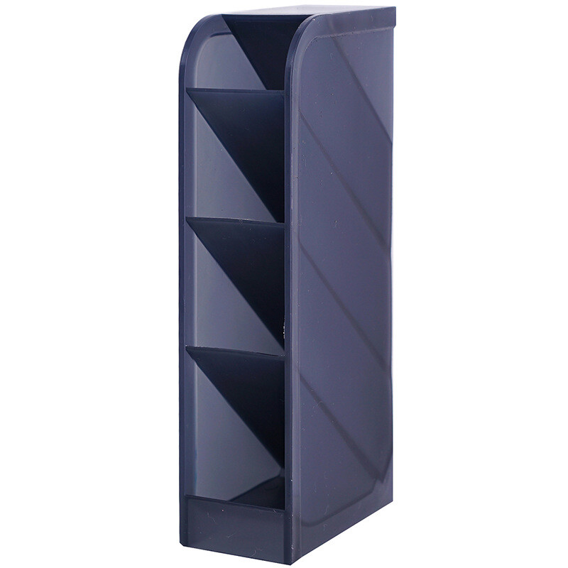 Kaldus sisestustüüpi alus pliiatsi jaoks lauaarvuti riiulikorruse jaoks kosmeetikatoodete meigipintslite hoidmiseks.