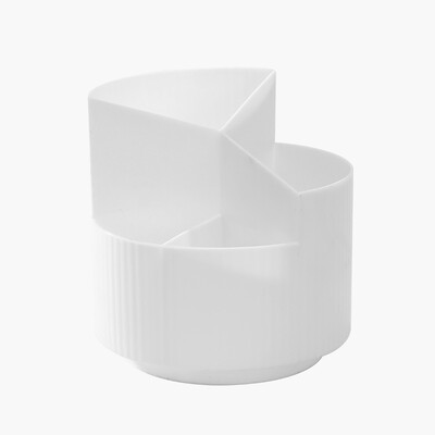 Pööratav pliiatsihoidja pliiatsi hoiukast üliõpilase lauaarvuti kontori kirjatarbega majapidamises kasutatav multifunktsionaalne meigipintsli karp