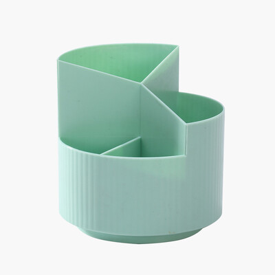 Pööratav pliiatsihoidja pliiatsi hoiukast üliõpilase lauaarvuti kontori kirjatarbega majapidamises kasutatav multifunktsionaalne meigipintsli karp