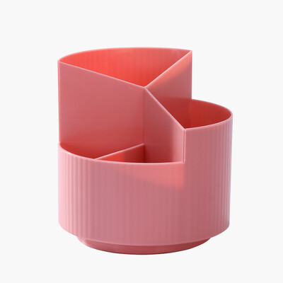 Pööratav pliiatsihoidja pliiatsi hoiukast üliõpilase lauaarvuti kontori kirjatarbega majapidamises kasutatav multifunktsionaalne meigipintsli karp