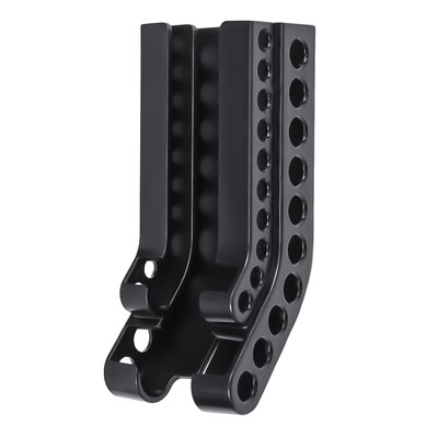 Patarei renni jaotur AA & AAA Combo Väike patarei redelihoidja Seinakinnitus Panipaik Kodus Korraldaja Patareid konteineri hoidik