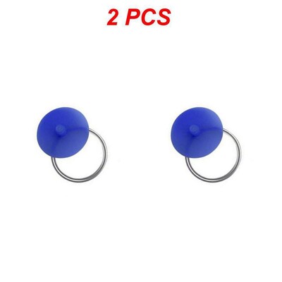 2tk silikoonist veevaba kääritatav õhuluku kaaned, mis katavad roostevabast terasest riba laia suuga Mason Jar suletud kaanega köögitarvikute jaoks