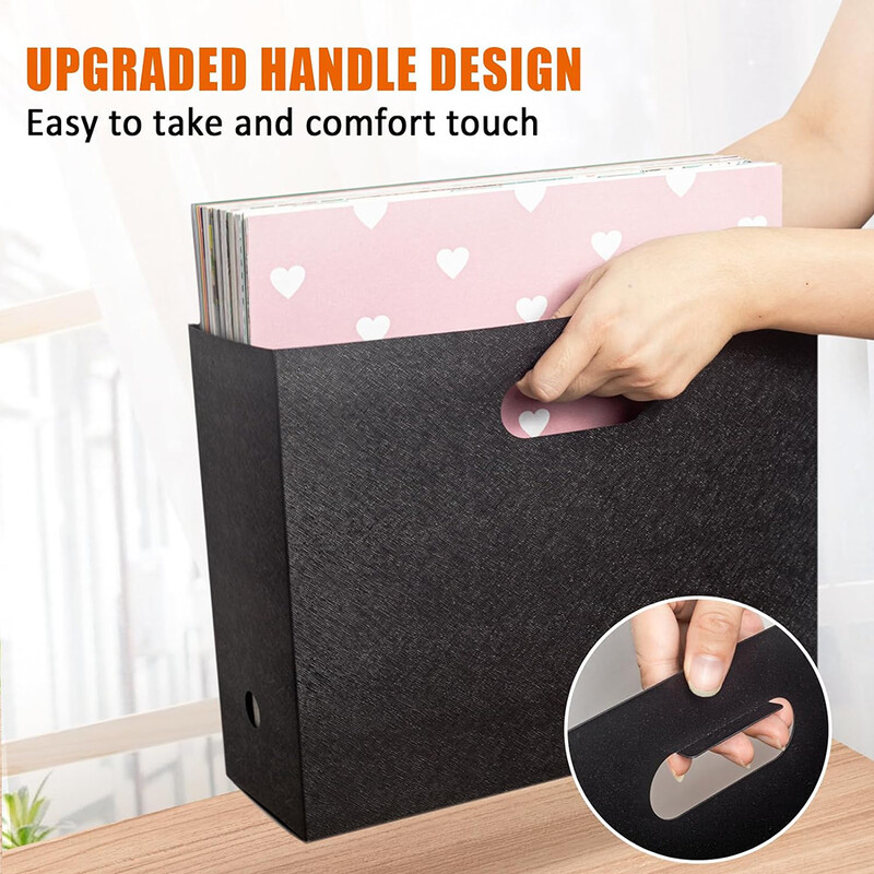 Loominguline kokkupandav hoiukorv 12x12 cm suurus kokkupandav korraldaja Väljalõigete albumi paber kontoris õpilastele raamatuklambriga raamatupadi