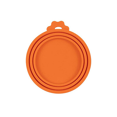 Korduvkasutatav 3-ühes lemmikloomatoit, silikoonist kate Koerad Kassid Säilitamine Plekist kork kaane tihend kate Lemmikloomatarbed Sobib 8,9 cm/7,3 cm/6,5 cm