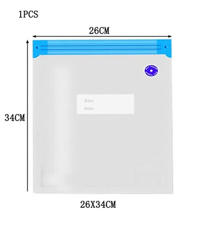 Toidu vaakum-surukott Vaakumtihenduskotid Korduvkasutatavad toiduainete hoiustamisorganid Taassuletav toidupakendite kott käsipumbaga