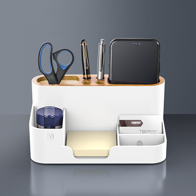 Bview Art Desktop organizer πλαστικό πολλαπλών διαμερισμάτων απλά μοντέλα γραφικής ύλης καλλυντικά γραφείου διάφορα είδη οργάνωσης κουτί