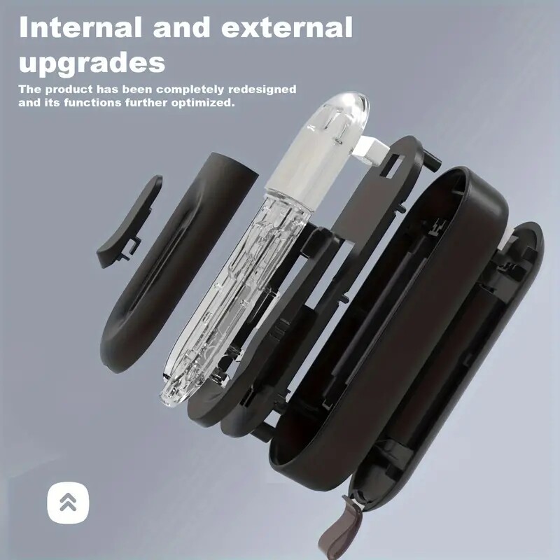 1 tk kaasaskantav minisnäkkide pitser – hoidke oma toit värske ja maitsvana liikvel olles! (Patareid ei kuulu komplekti)