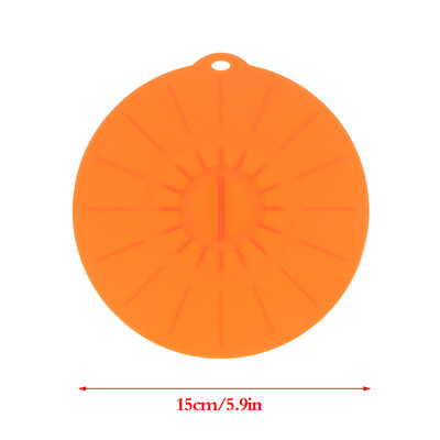 Mikrolaineahju kaaned Silikoonist toidukaaned Komplektid värvilised kombo kaussipotti jaoks. Õhutiheda tihendiga Super imemiskaanega köögividinad