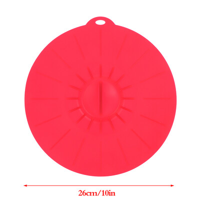 Mikrolaineahju kaaned Silikoonist toidukaaned Komplektid värvilised kombo kaussipotti jaoks. Õhutiheda tihendiga Super imemiskaanega köögividinad