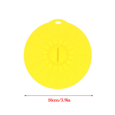 Mikrolaineahju kaaned Silikoonist toidukaaned Komplektid värvilised kombo kaussipotti jaoks. Õhutiheda tihendiga Super imemiskaanega köögividinad