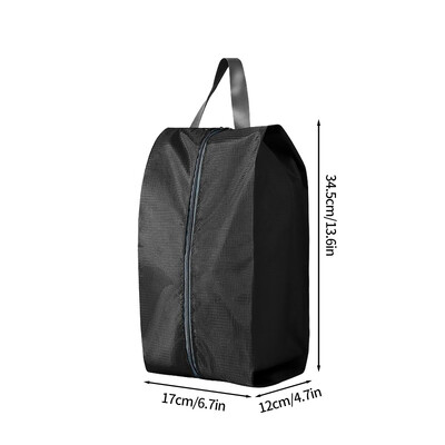 Kaasaskantavad jalanõude hoiukotid Reisijalatsite kattekott Veekindel tasku Unisex tõmblukuga korralduskott Niiskuskindel kingade hoiupakk