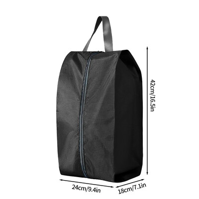 Kaasaskantavad jalanõude hoiukotid Reisijalatsite kattekott Veekindel tasku Unisex tõmblukuga korralduskott Niiskuskindel kingade hoiupakk