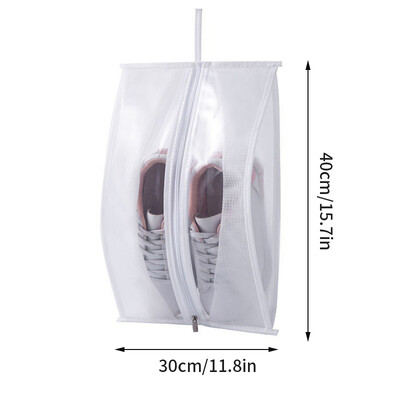 Kaasaskantavad jalanõude hoiukotid Reisijalatsite kattekott Veekindel tasku Unisex tõmblukuga korralduskott Niiskuskindel kingade hoiupakk