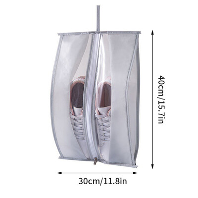 Kaasaskantavad jalanõude hoiukotid Reisijalatsite kattekott Veekindel tasku Unisex tõmblukuga korralduskott Niiskuskindel kingade hoiupakk