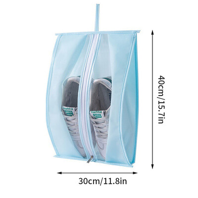 Kaasaskantavad jalanõude hoiukotid Reisijalatsite kattekott Veekindel tasku Unisex tõmblukuga korralduskott Niiskuskindel kingade hoiupakk