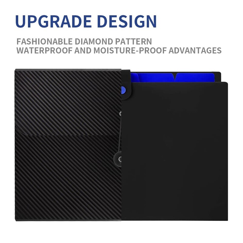 Taskud akordioni failihoidja, A4 Letter-formaadis paberist dokumendikviitungi korraldaja Akordioni failihoidja laiendatavaga