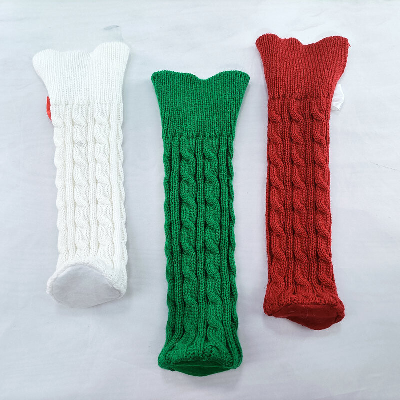 Veinipudeli kate Jõulud kootud villane punase veini pudeli kotid Häid jõule uusaasta lauakaunistused 2024 Uus kodukaunistus