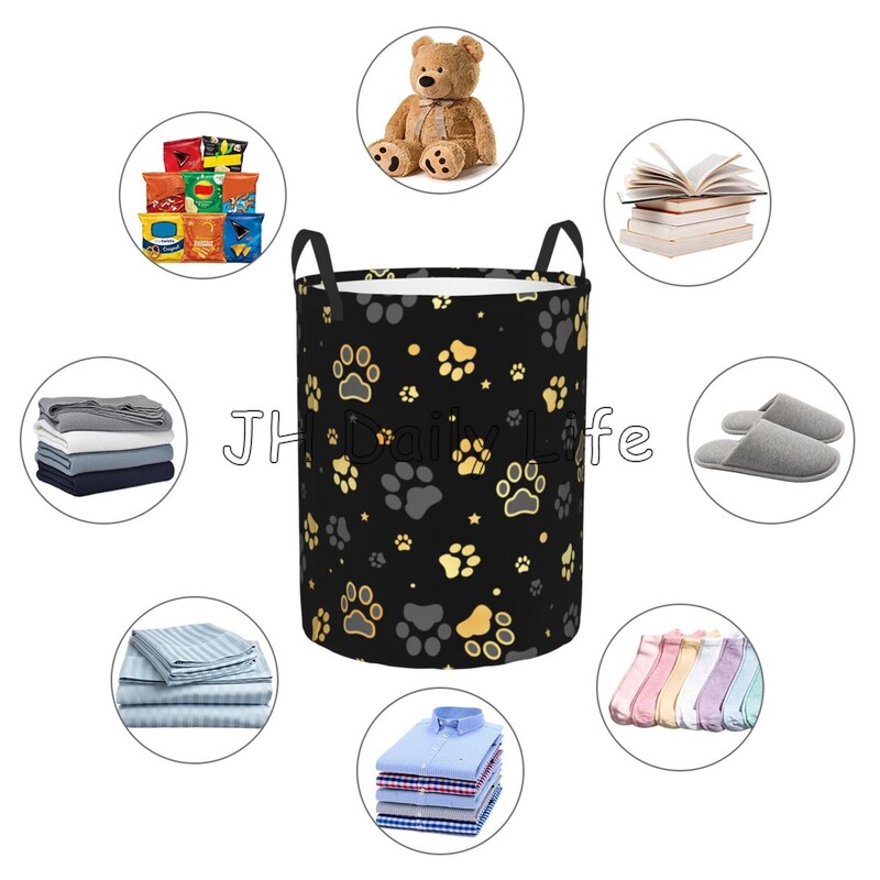 Armsad koerad loomad käpad ümmargused pesu takistavad hoiukorv Mänguasjad riided organiseerimiskast koju Vannituba Magamistoa Ühiselamu lasteaed