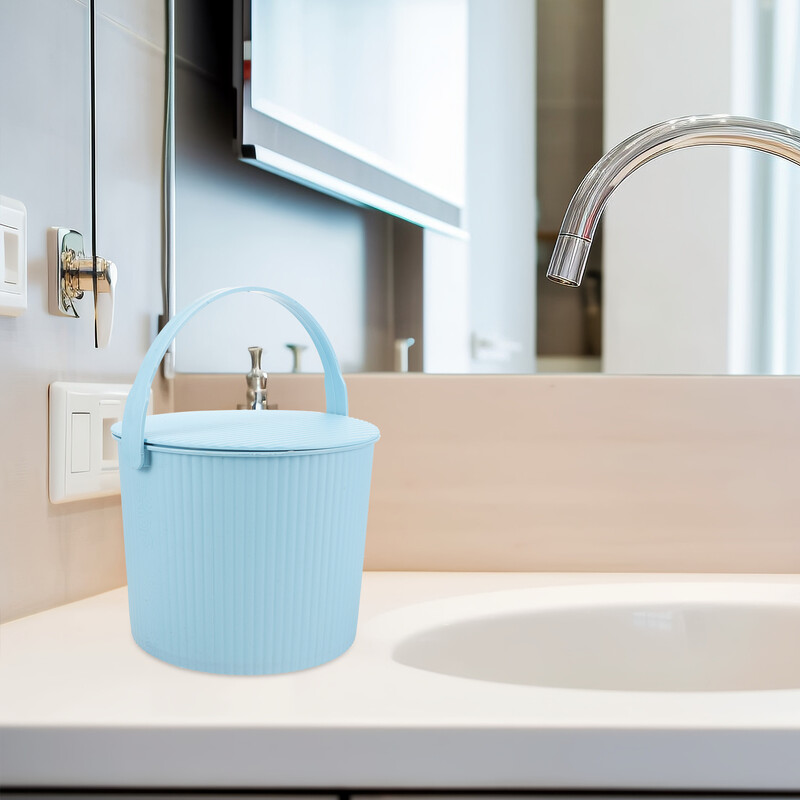 Mitmekülgne hoiuämber igapäevaseks muudeks asjadeks kaanega hoiukarp, väike majapidamistabur