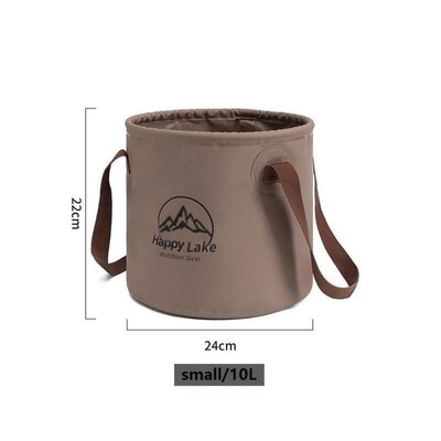 Välitingimustes kokkupandav ämber Multifunktsionaalne kaasaskantav reisitarbed Kalapüügi telkimisveekott PVC hoiukopp Hoiukorv