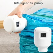 Jaudīgs vakuumsūknis elektriskais gaisa sūknis ar vakuuma hermētisku kompresijas maisiņu drēbju glabāšanas maisiņiem elektriskā blīvēšanas iekārta 220V 55W