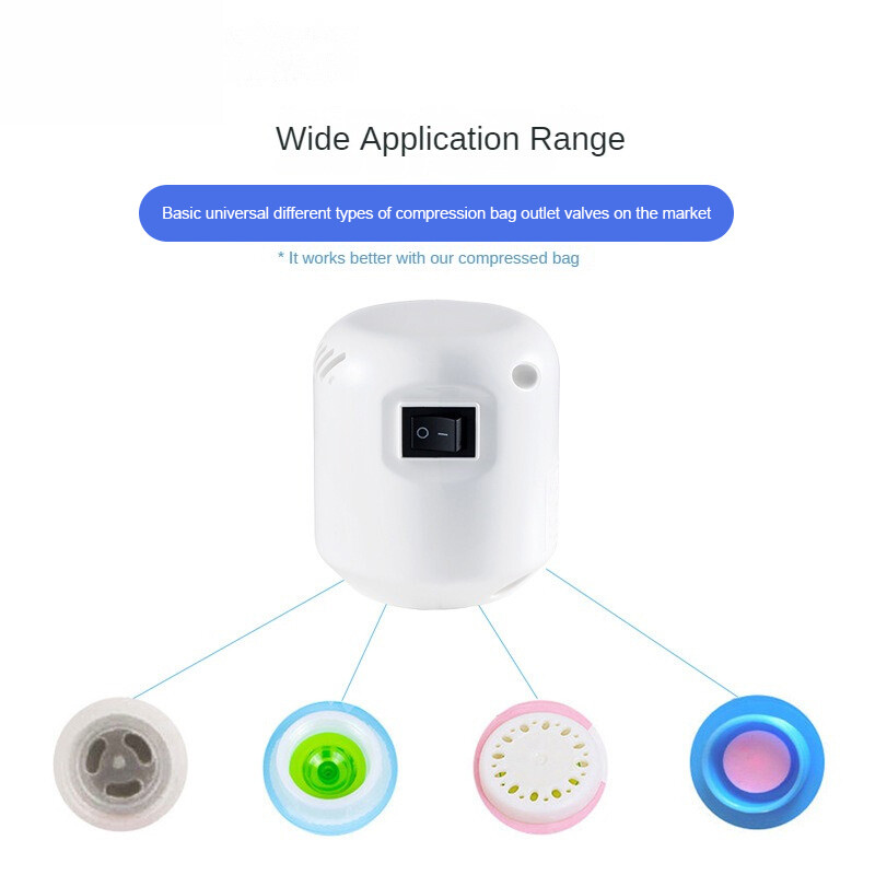 Galingas vakuuminis siurblys Elektrinis oro siurblys Vakuuminis sandarus kompresinis maišelis drabužių laikymo maišams Elektrinis sandarinimo aparatas 220V 55W