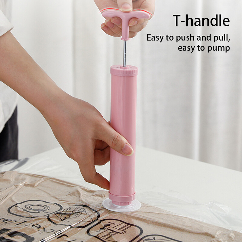 Käsitsi riided Vaakumkott Imemisõhupump Toidu kokkusurumine Säilituskotid Pumpamistööriistade korraldus majapidamises õues