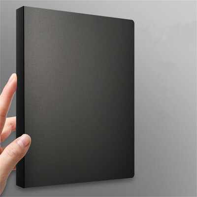 A4 Binder D-Type Punch Папка Офис Пръстен за съхранение на файлове Водоустойчива тестова хартия Папка за съхранение на данни Папка за подвързване с 4 дупки Учебни принадлежности