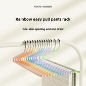 Z-образна опаковка от 5 пакета Iris Goose-стил Панталони Поставка за домашно сушене Поставка за дрехи Безшевни противоплъзгащи панталони Държач на едро