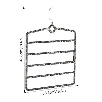 Kerge Luksus Mitmekihiline Kodu Ühiselamud Libisemiskindlad Multifunktsionaalsed püksid Hoiuriiulid Riiderihmad Sorteerimine Rippus Artefakt