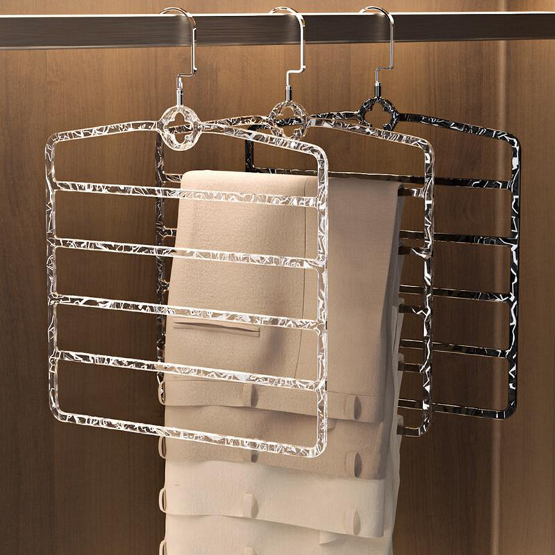 Kerge Luksus Mitmekihiline Kodu Ühiselamud Libisemiskindlad Multifunktsionaalsed püksid Hoiuriiulid Riiderihmad Sorteerimine Rippus Artefakt