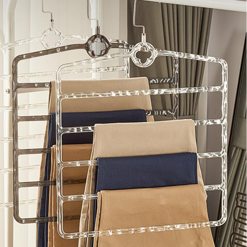 Kerge Luksus Mitmekihiline Kodu Ühiselamud Libisemiskindlad Multifunktsionaalsed püksid Hoiuriiulid Riiderihmad Sorteerimine Rippus Artefakt