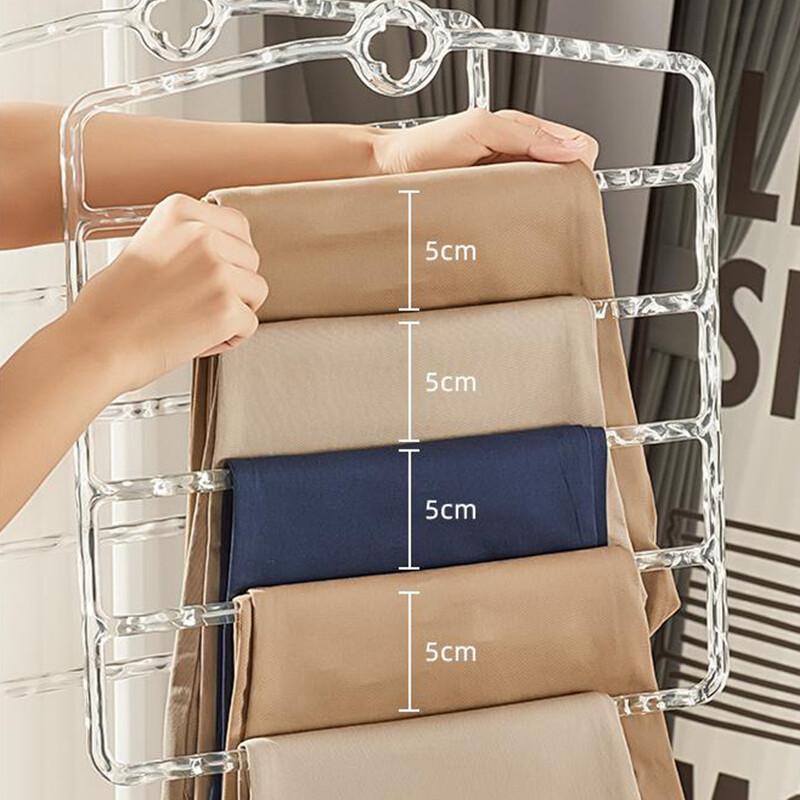 Kerge Luksus Mitmekihiline Kodu Ühiselamud Libisemiskindlad Multifunktsionaalsed püksid Hoiuriiulid Riiderihmad Sorteerimine Rippus Artefakt