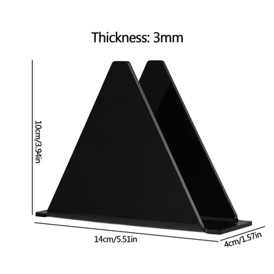 Pabersalvrätikuhoidja Läbipaistev vertikaalne salvrätikuhoidja Akrüülist paberrätikuhoidja köögitarvikute jaoks Kodune peovarustus