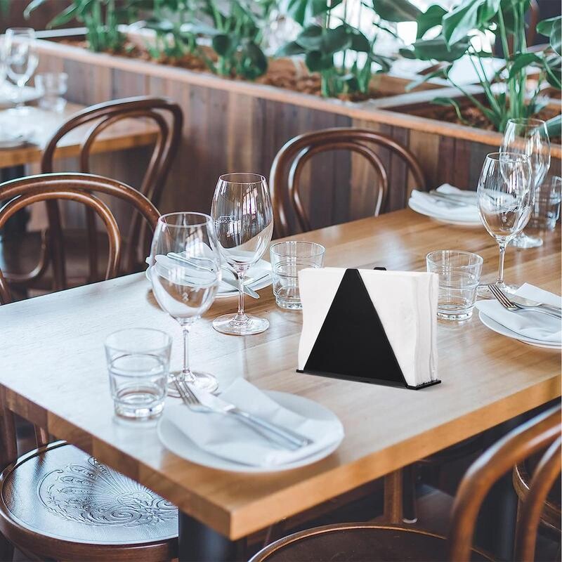 Pabersalvrätikuhoidja Läbipaistev vertikaalne salvrätikuhoidja Akrüülist paberrätikuhoidja köögitarvikute jaoks Kodune peovarustus