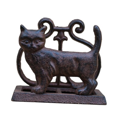 Retro salvrätikuhoidja Vintage stiilis töölauaehitis Mitmekülgne kokaraamatute alus peolaua jaoks piknikukohvik