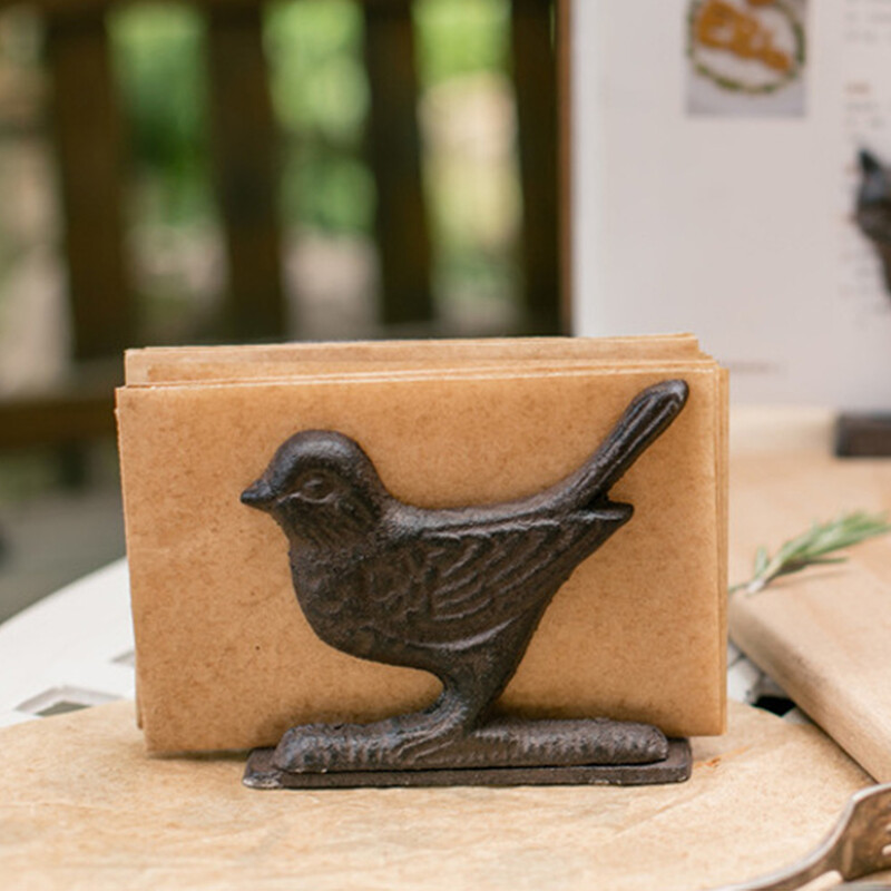 Retro salvrätikuhoidja Vintage stiilis töölauaehitis Mitmekülgne kokaraamatute alus peolaua jaoks piknikukohvik