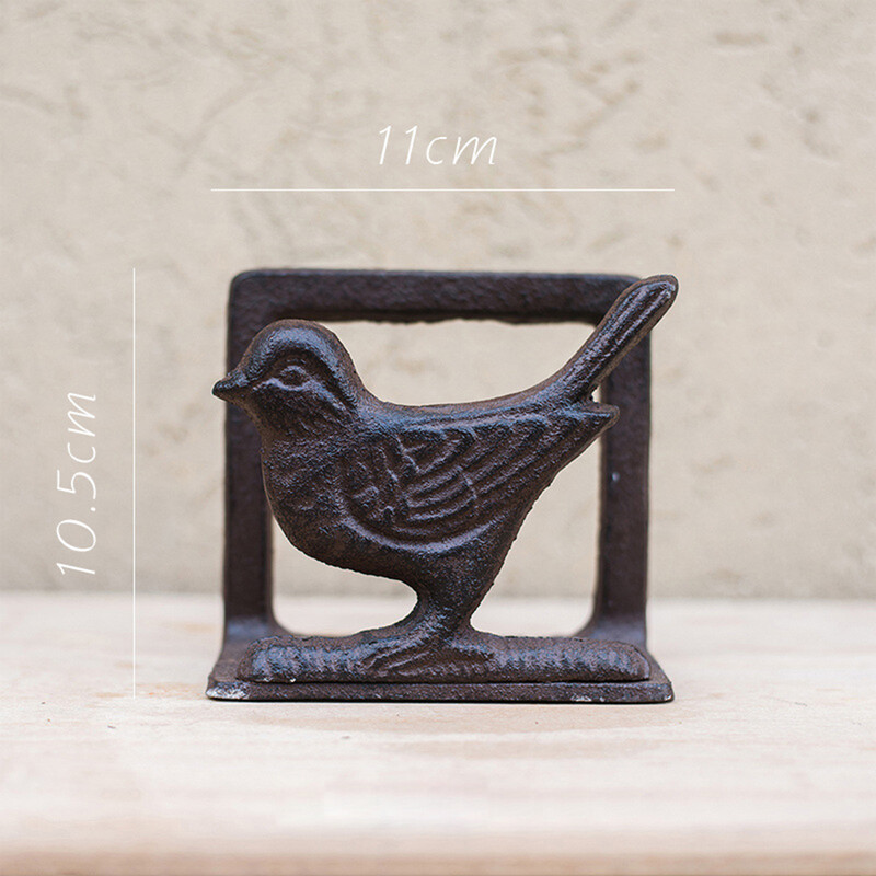 Retro salvrätikuhoidja Vintage stiilis töölauaehitis Mitmekülgne kokaraamatute alus peolaua jaoks piknikukohvik