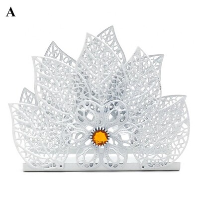 European Hollow Papkin Holder Paper Towel Dispenser Tissue Rack Hotel Party τραπεζαρίας Θήκη χαρτοπετσέτας Διακοσμητικά αξεσουάρ