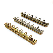 A7 eemaldatava pandlaga lahtiste lehtedega köitmisriba bambusest tagapaneeliga 6 auguga metallist rõngasköiteklambrid käsiraamatu albumi märkmiku jaoks