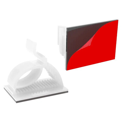 30/10 tk isekleepuvad kaablihaldusklambrid, reguleeritavad lauad, korralikud traadi juhtme kinnitusklambrid kodukontori jaoks