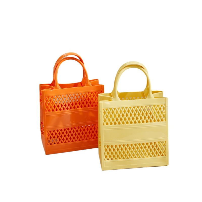 Ühe õlaga väike kandiline kott Jelly kott Crossbody kott naistele kaasaskantav hoiukott kodus ja õues kasutamiseks rannas