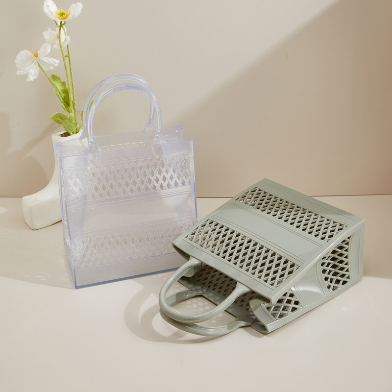 Ühe õlaga väike kandiline kott Jelly kott Crossbody kott naistele kaasaskantav hoiukott kodus ja õues kasutamiseks rannas